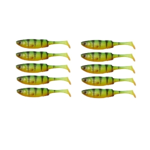 ZESTAW 10szt Savage Gear Craft Shad 8,8 cm 4,6 g Firetiger