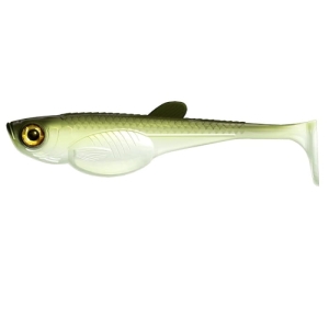 Libra Lures Embrion Shad 4" 031 Olive Whitefi 6 pièces
