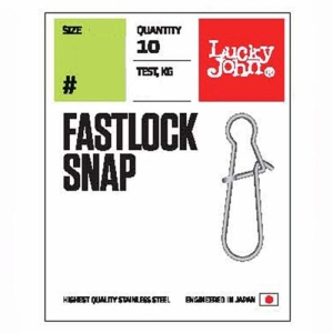 Agrafka Lucky John Fastlock Snap #2 22 kg 10 pièces