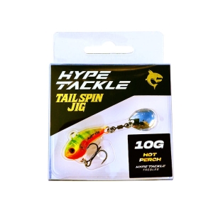 Hype Tackle Tail Spin Jig Hot Perch 10g 1pc