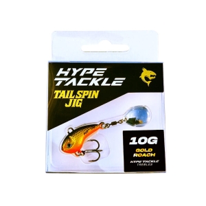 Hype Tackle Tail Spin Jig Gold Roach 10g 1pc