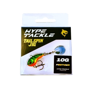 Hype Tackle Tail Spin Jig Firetiger 10g 1pc
