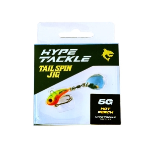 Hype Tackle Tail Spin Jig Hot Perch 5g 1pc
