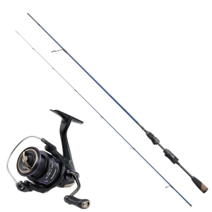 Ensemble Hype Tackle H2 UL 1,85m Up to 4,5g 2cz + Moulinet Select Stellar 1500S