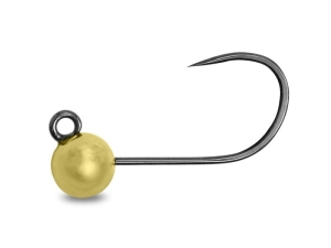 Delphin główka jigowa wolfram złota 4mm 0,6g #6 5 szt.