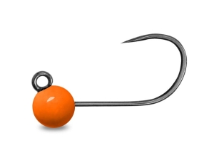 Delphin główka jigowa wolfram fluo pomarańcz 6,4mm 2,2g #4 5 szt.