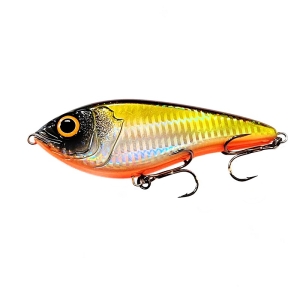 Leurre Kraken Swimmer Jerk Olive Roach 12 cm 58 g coulant lent