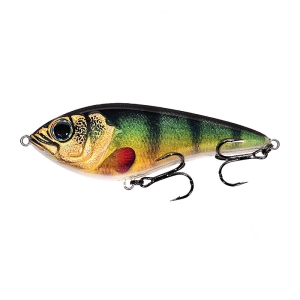 Leurre Kraken Swimmer Jerk Real Perch 12 cm 58 g Slow Sinking