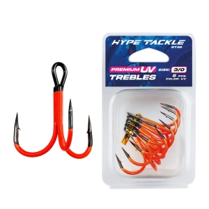 Hameçons triples Hype Tackle ST36 UV #3/0 5pcs
