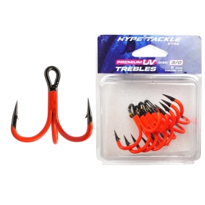 Hameçons triples Hype Tackle ST56 UV #3/0 5pcs