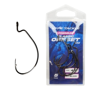 Hameçons Hype Tackle Premium Classic Offset B93 BC #4/0 5pcs