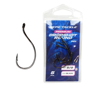 Hameçons Hype Tackle Premium Drop Round S61 BC #5/0 5pcs
