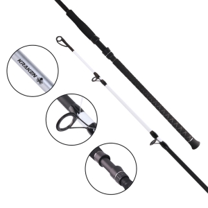 Canne Kraken CATFISH Glo 330cm — Jusqu'à 450g — 2 brins