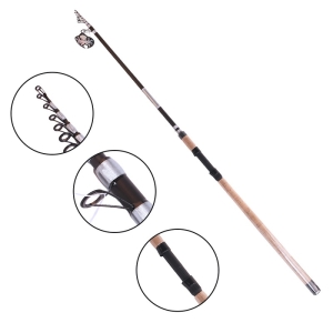 Canne Kraken Black Pearl TELE MATCH 3,60m — 25-30g — 6 brins