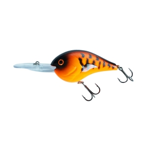 Leurre Wobbler Kraken Deep Seeker Orange Tiger – 7,5 cm / 24 g – Profondeur de nage : 7 m – Flottant