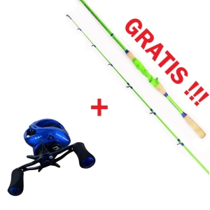 Casting Hype Tackle H2-150LH + OFFERTE Canne Hype Tackle Fresh 2,14 m jusqu'à 45g 2 brins Cast