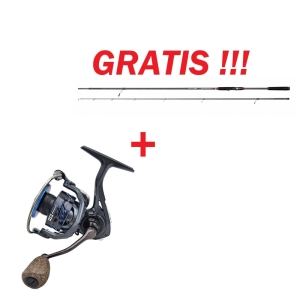 Moulinet Hype Tackle H2 3000 + CANNE OFFERTE Penn Conflict Inshore 2.49 m Max 45 g 2 brins
