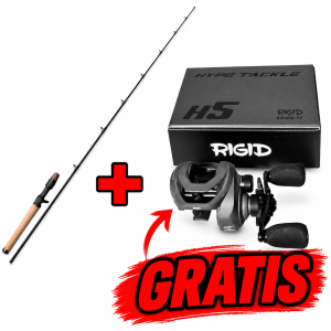 Canne Savage Gear ALPHA SG6 1,98 m 30–90 g + Moulinet Casting Hype Tackle H5 120LH RIGID 8.1:1 OFFERT
