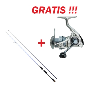 Canne Hype Tackle H2 UL 2,30 m jusqu’à 5,5 g + Moulinet Robinson Slighter FD 209 OFFERT