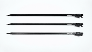 Lot de 3 Piques de Pêche KRAKEN Black Pearl Bankstick 75-125 cm