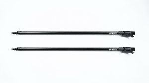 Lot de 2 Piques de Pêche KRAKEN Black Pearl Bankstick 75-125 cm