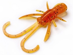 FishUP Baffi Fly 3,8cm #049 Orange Pumpkin Black 10pcs