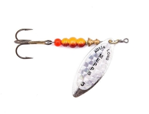 Mepps AGLIA LONG RAINBO argent/argent 2/7g
