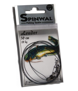 Leader Spinwal 50cm 20kg 2pcs.
