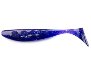 FishUP Wizzle Shad 5.5cm #060 Dark Violet Peacock Silver 10pcs