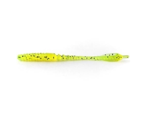 FishUP ARW Worm 5.5cm #055 Chartreuse Noir 12pcs