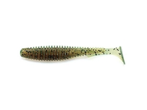 FishUP U-Shad 6,2cm #017 Motor Oil Pepper 9szt
