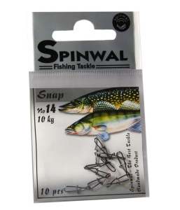 Epingle de sûreté Spinwal No.14 10kg 10pcs.