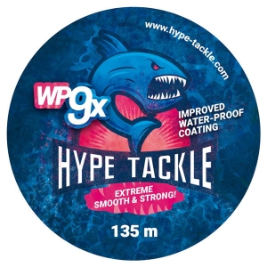 Hype Tackle WP9 Tresse noire 0,12 mm, 9,7 kg 135 m