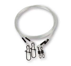 EFFZETT MONO SPIN LEADER 55cm 24kg 0.9mm 2pcs