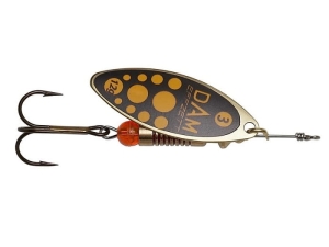 DAM EFFZETT PREDATOR SPINNER 4g #1 BLACKY