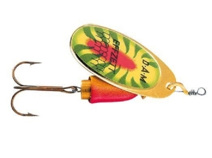 DAM EFFZETT EXECUTOR SPINNER 3g #1 REQUIN DE FEU spinner
