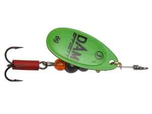 DAM EFFZETT FLUO SPINNER spinner 10g #4 GREEN