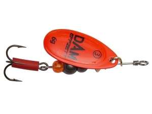 DAM EFFZETT FLUO SPINNER spinner 10g #4 RED