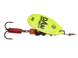DAM EFFZETT FLUO SPINNER 3g spinner #1 YELLOW