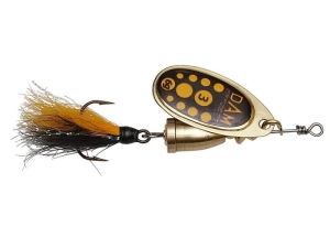 DAM EFFZETT EXECUTOR DRESSED spinner 6g #3 BLACKY