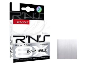 Ligne tressée DRAGON R'N'S 8X INV 0.22mm 150m CLEAR