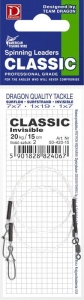 DRAGON Leader Invisible Fluorocarbon 10kg 30cm