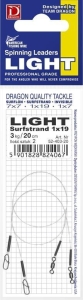 Leader Dragon Invisible Fluorocarbon 8kg LIGHT 20