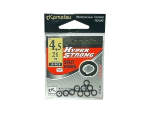 Anneau de connecteur HYPER STRONG 4,5 mm/21 kg 10 pièces