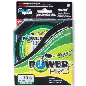 Tresse Power Pro 0.06mm 135m 3kg Vert Mousse