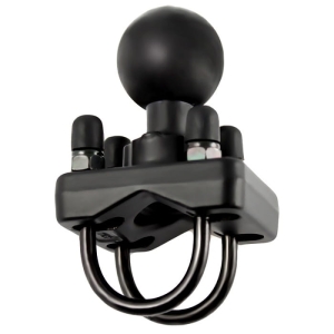 RAM Rail Mount Double U-Bolt Ball Base for 1" and 1.25" Rails - 1,25" pour rails