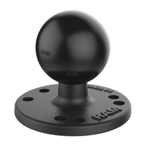 RAM Round Plate with Ball 2-1/2" Diameter Base Assembly