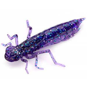FishUP Dragonfly 1.2" #060 Dark Viol/Pea&Sil #060 Dark Viol/Pea&Sil 10sz