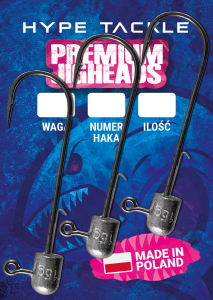 Hype Tackle Premium Bullet Jigheads 8/0 20g 3pcs.