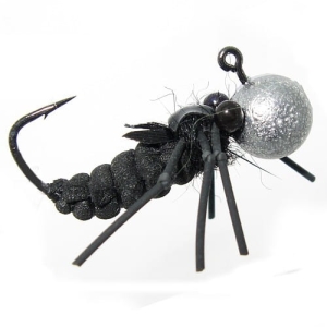 Micro Jig Realistic Dragonfly Black 2g